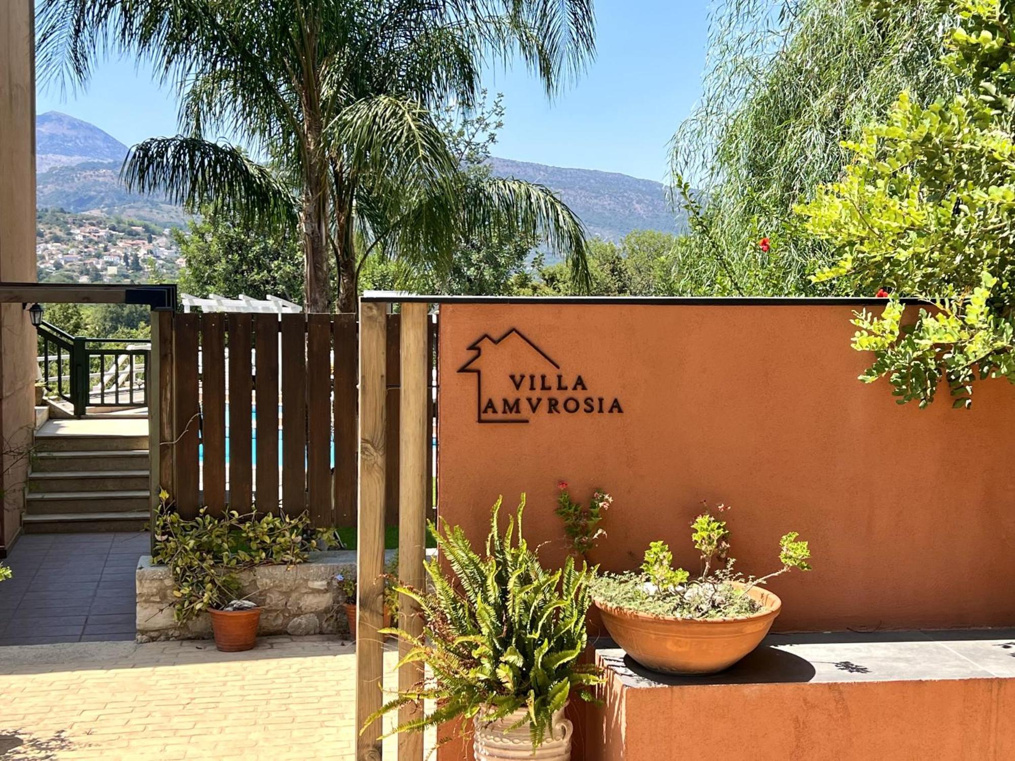 Villa Amvrosia Nr Kalives Crete Arménoi 외부 사진
